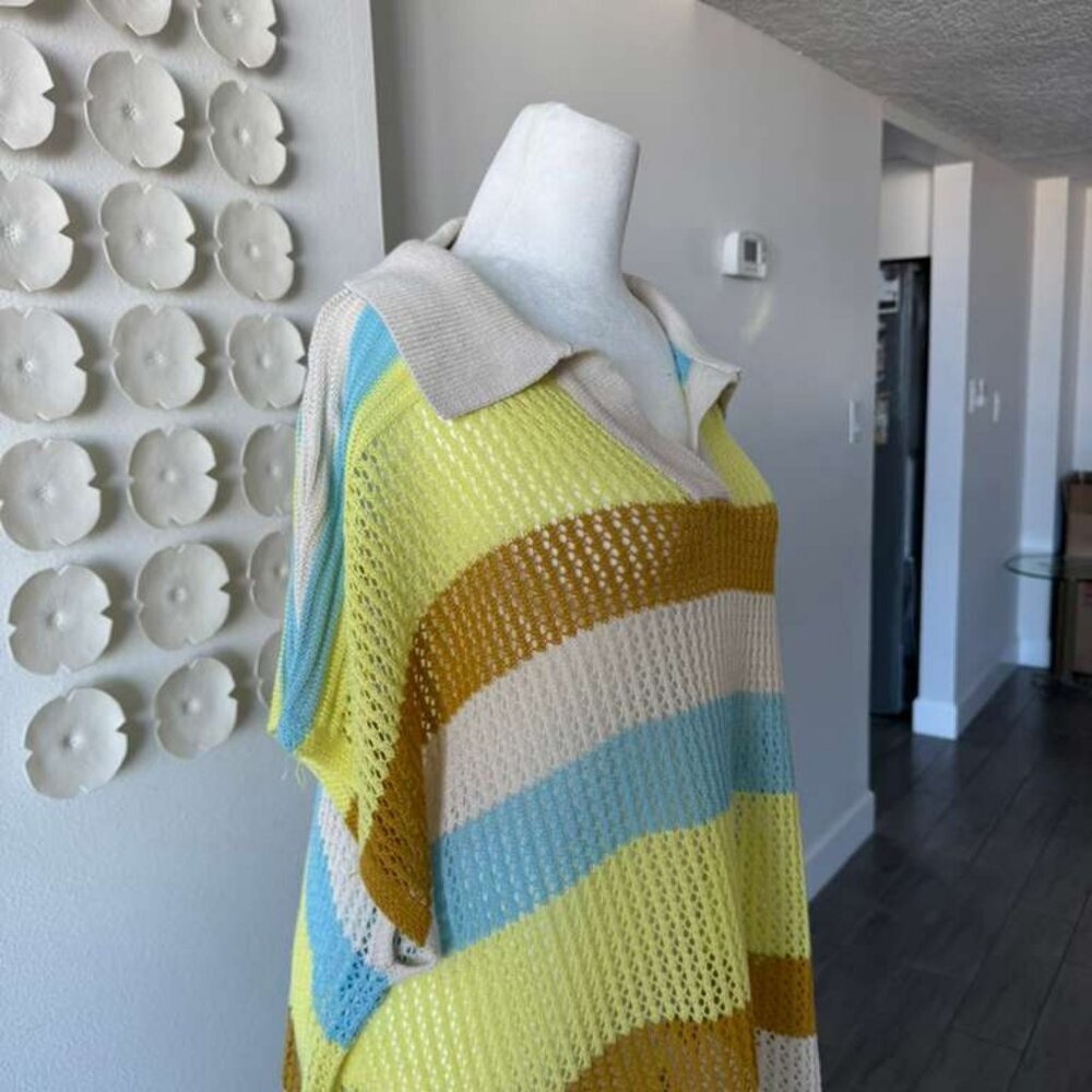 Anthropologie Maeve Knit Beach Cover-Up | One Size - Picture 6 of 7